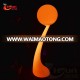 2017 new design touch control color changing rechargeable led floor standing lamp for hotel