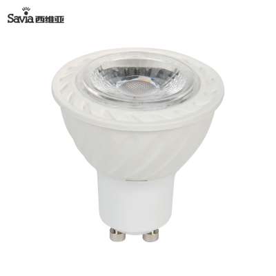 Savia 5W 7W GU10 LED COB Bulb Energy Saving 220V Lamp Spot Light Downlight Aluminum Housing Die Casting Spotlight With CE RoHS