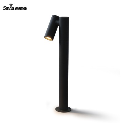 Savia LED 6W IP65 400mm Aluminum Garden Adjustable Bollard Light Spot Modern Outdoor Park Post Lamp