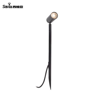 Savia Aluminum Waterproof IP44 LED 6W Outdoor Garden Spike Light Adjustable Spot Lamp Pathway Landscape