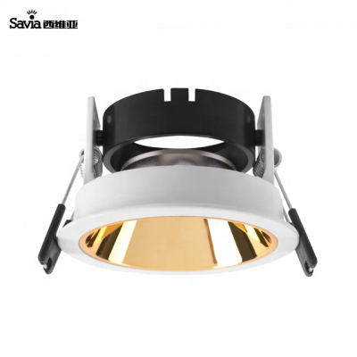 Savia indoor light Aluminum round GU10 IP20 downlight home ceiling light commercial&industrial hotel shop ceiling downlight